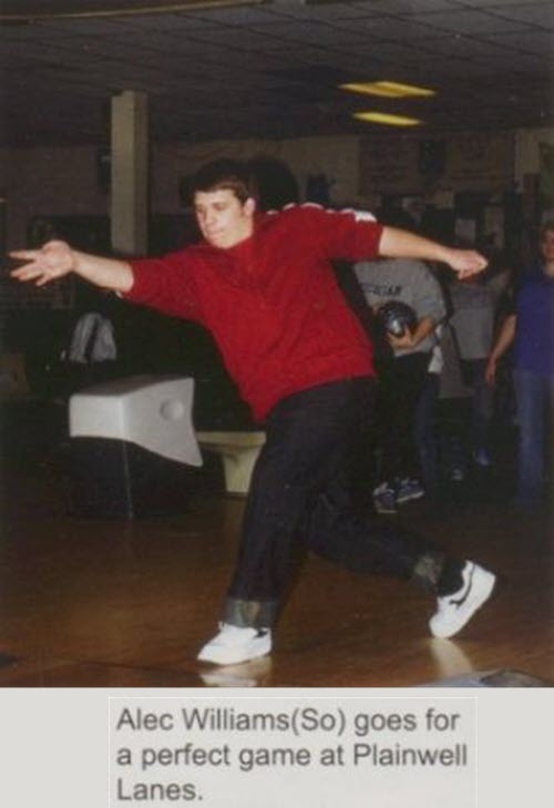 Plainwell Lanes - 2010 Yearbook Photo (newer photo)